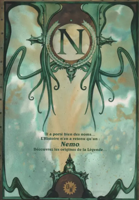 Verso de l'album Alias Nemo 1 Prince Dakkar