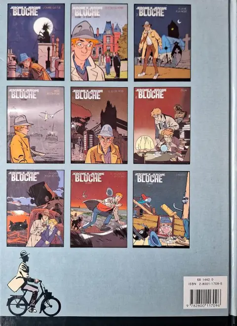 Verso de l'album Jérôme K. Jérôme Bloche Tome 1 L'ombre qui tue
