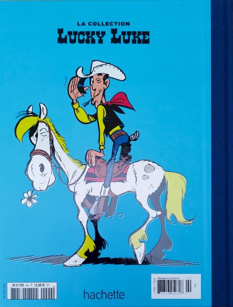 Verso de l'album Lucky Luke La collection Tome 90 Un cow-boy à Paris