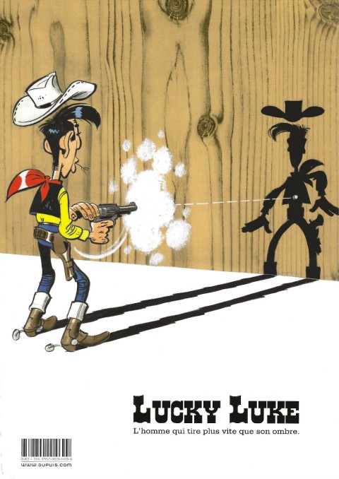 Verso de l'album Lucky Luke Tome 29 Des barbelés sur la prairie