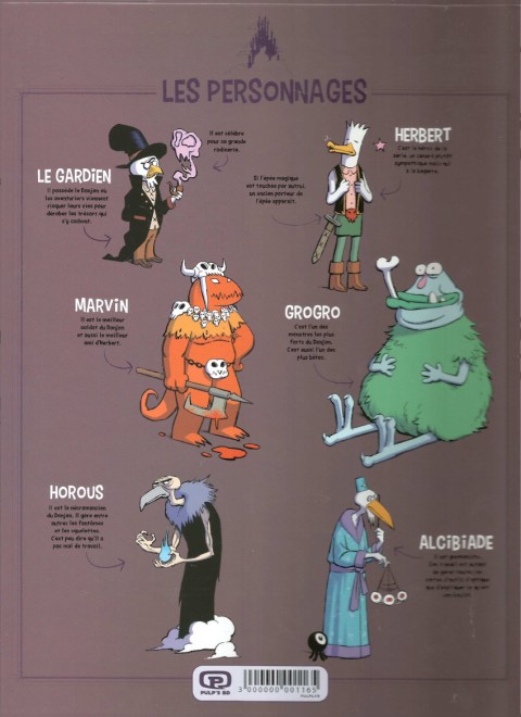 Verso de l'album Donjon Parade Tome 12 Chaos crescendo