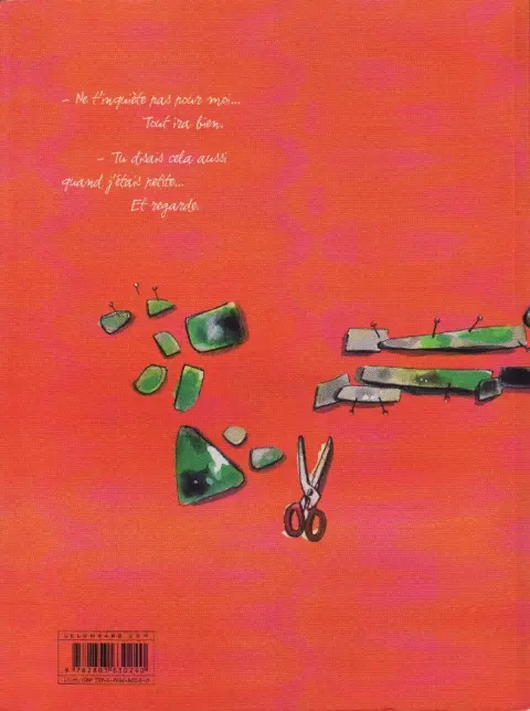 Verso de l'album David les femmes et la mort