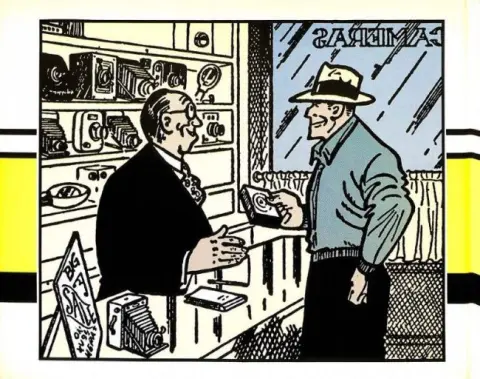 Verso de l'album Dick Tracy Futuropolis Vol. 5 1938-1939