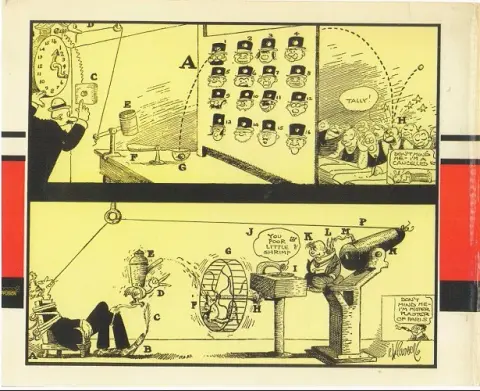 Verso de l'album Funnies 1895-1935