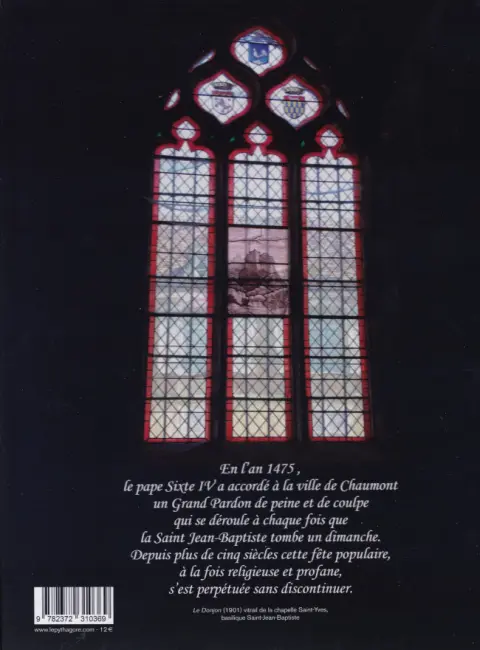 Verso de l'album Grand Pardon de Chaumont