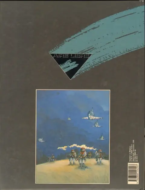 Verso de l'album La Guerre éternelle Tome 1 Soldat Mandella 2010/2020