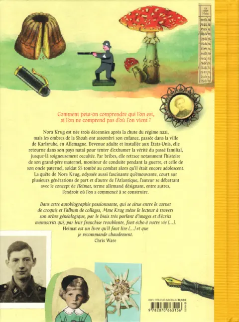 Verso de l'album Heimat Loin de mon pays