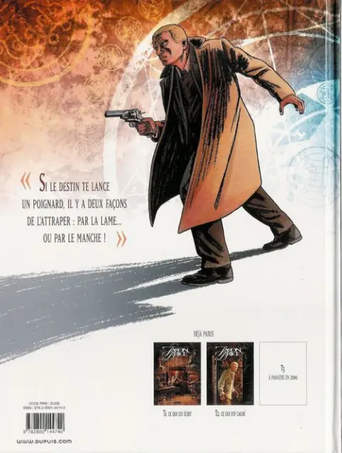 Verso de l'album Jason Brice Tome 2 Ce qui est caché