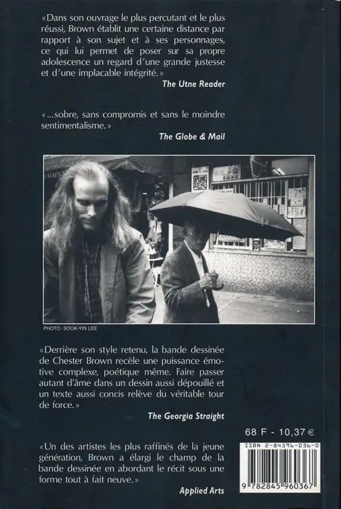 Verso de l'album Je ne t'ai jamais aimé