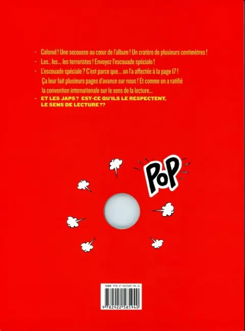 Verso de l'album Jérôme Bigras Tome 4 Le Fond du trou