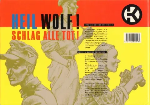 Verso de l'album Kriegspiel