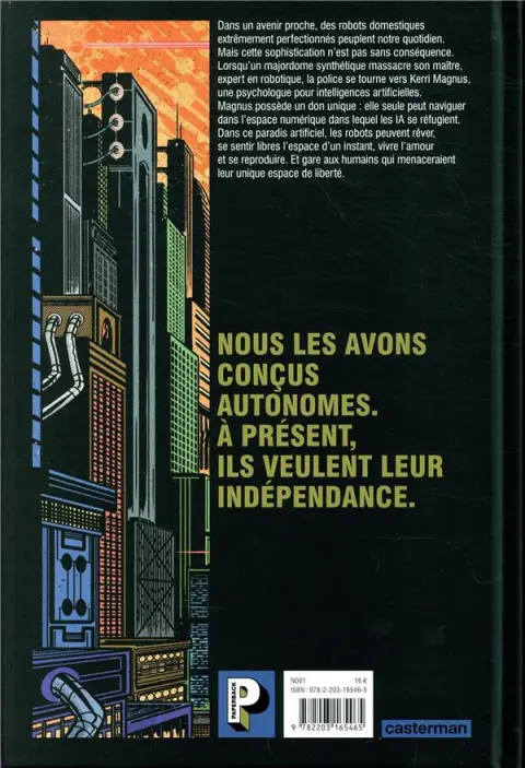 Verso de l'album Magnus