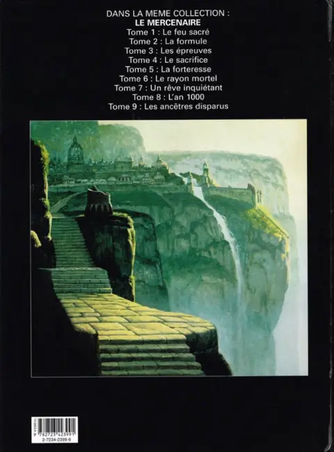 Verso de l'album Le Mercenaire Tome 9 Les ancêtres disparus
