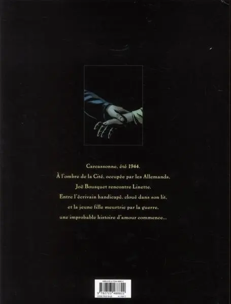 Verso de l'album Les Amants de Carcassonne
