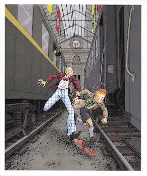Autre de l'album Spirou et Fantasio - Une aventure de... / Le Spirou de... Tome 14 L'Espoir malgré tout - 2ème partie - Un peu plus loin vers l'horreur