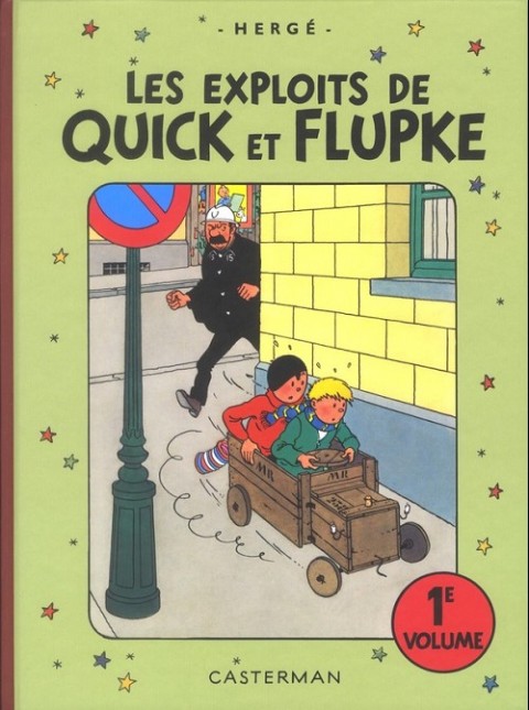 Couverture de l'album Les Exploits de Quick et Flupke 1er volume