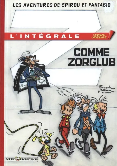 Spirou et Fantasio - L'intégrale Version Originale Tome 5 Z comme Zorglub