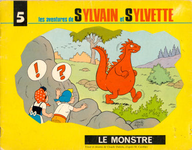 Couverture de l'album Sylvain et Sylvette Tome 5 Le monstre