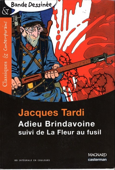 Couverture de l'album Adieu Brindavoine Adieu Brindavoine suivi de la fleur au fusil