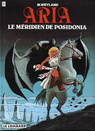 Couverture de l'album Aria Tome 8 Le méridien de Posidonia