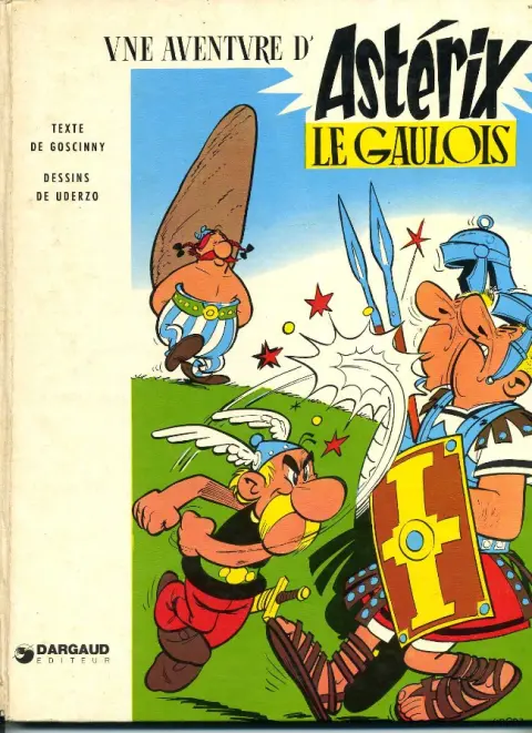 Couverture de l'album Astérix Tome 1 Astérix le gaulois