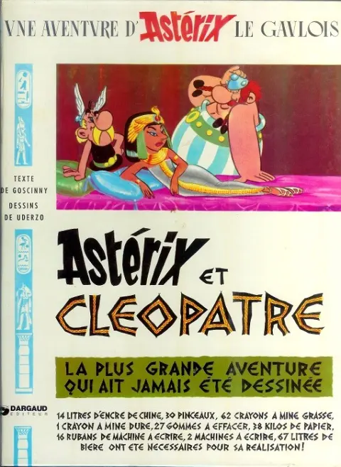 Couverture de l'album Astérix Tome 6 Astérix et Cléopâtre