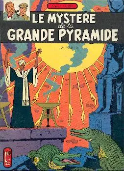 Couverture de l'album Blake et Mortimer Tome 4 Le Mystère de la Grande Pyramide - 2e partie