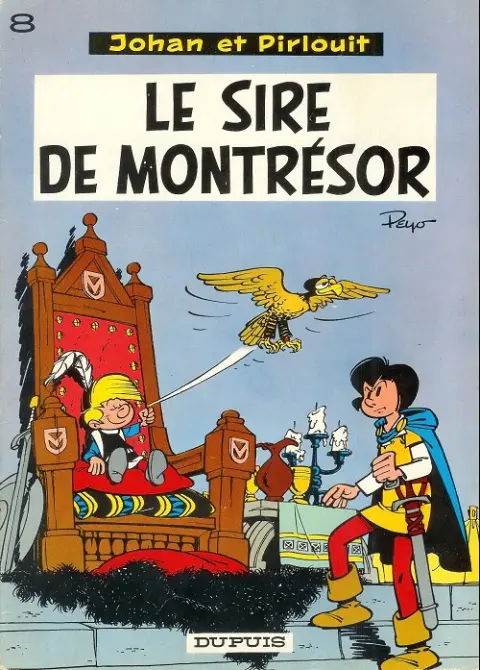 Couverture de l'album Johan et Pirlouit Tome 8 Le sire de Montrésor