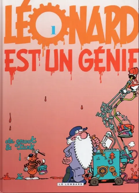 Couverture de l'album Léonard Tome 1 Léonard est un génie