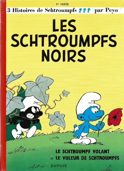 Couverture de l'album Les Schtroumpfs Tome 1 Les Schtroumpfs noirs