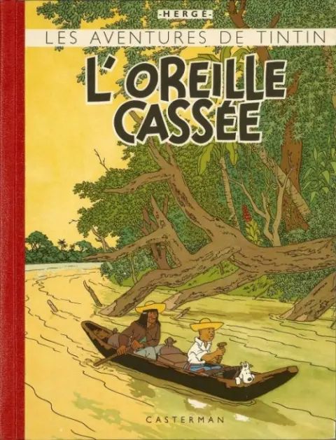 Couverture de l'album Tintin Tome 6 L'oreille cassée