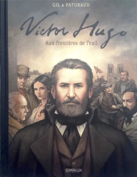 Couverture de l'album Victor Hugo, aux frontières de l'exil