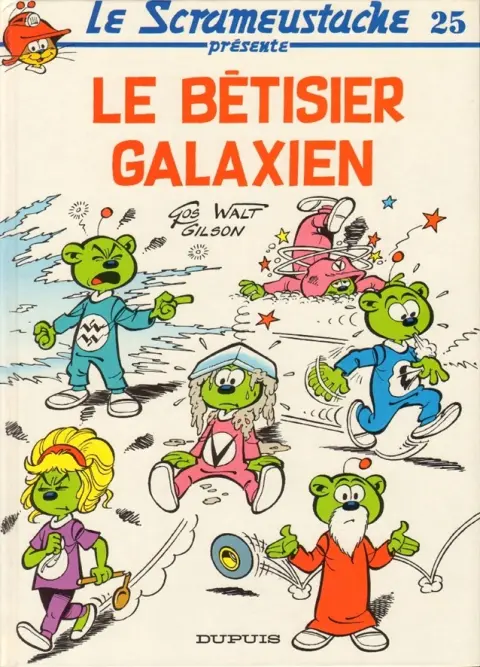 Le Scrameustache Tome 25 Le bêtisier galaxien