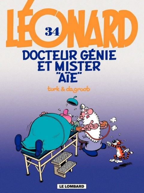 Couverture de l'album Léonard Tome 34 Docteur génie et mister