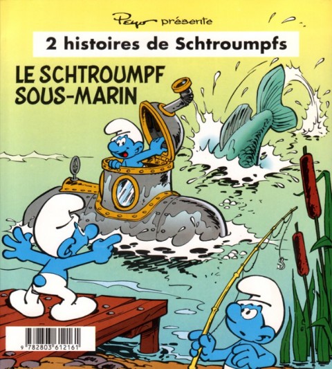 Couverture de l'album 2 histoires de Schtroumpfs Le Schtroumpf sous-marin