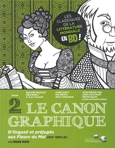 Le Canon graphique Tome 2 D'Orgueil et préjugés aux Fleurs du Mal (XIXe siècle)