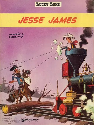 Couverture de l'album Lucky Luke Tome 35 Jesse James