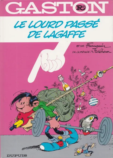 Couverture de l'album Gaston Le lourd passé de Lagaffe