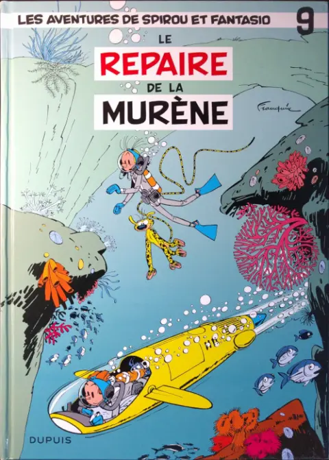 Spirou et Fantasio Tome 9 Le repaire de la murène