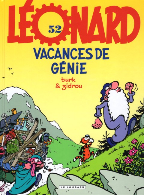 Couverture de l'album Léonard Tome 52 Vacances de génie