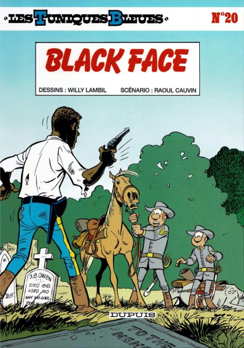 Couverture de l'album Les Tuniques Bleues Tome 20 Black Face