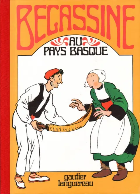 Couverture de l'album Bécassine Tome 12 Bécassine au Pays Basque
