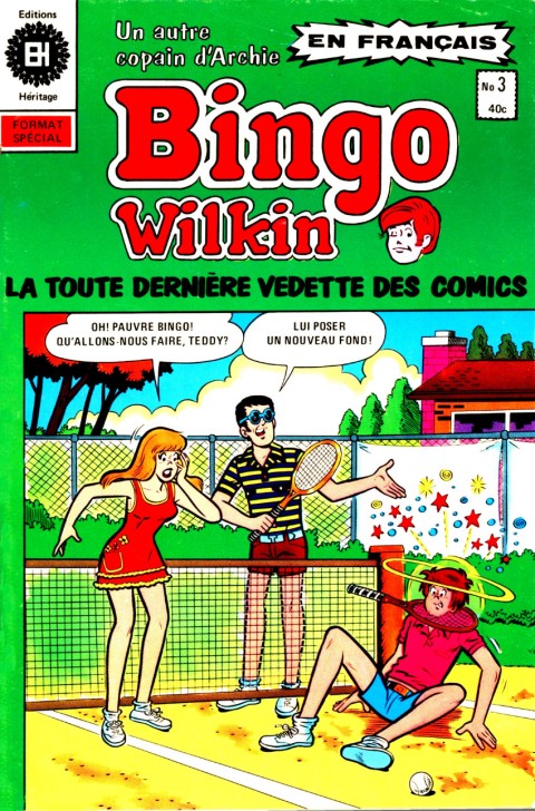 Bingo Wilkin Tome 3 Fou d'amour