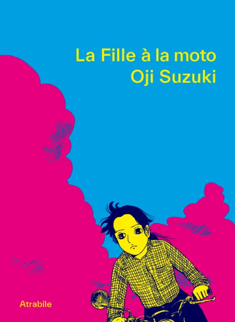 La fille à la moto