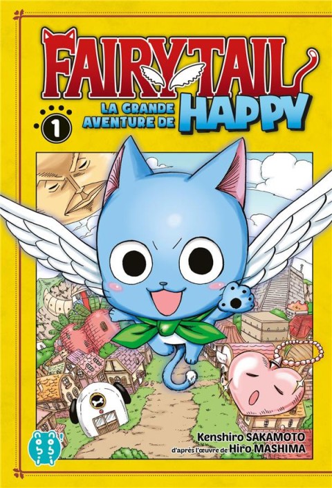 Couverture de l'album Fairy Tail - La grande aventure de Happy 1