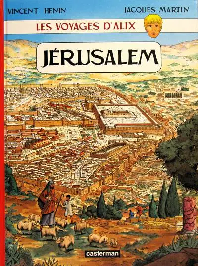 Couverture de l'album Les Voyages d'Alix Tome 14 Jérusalem