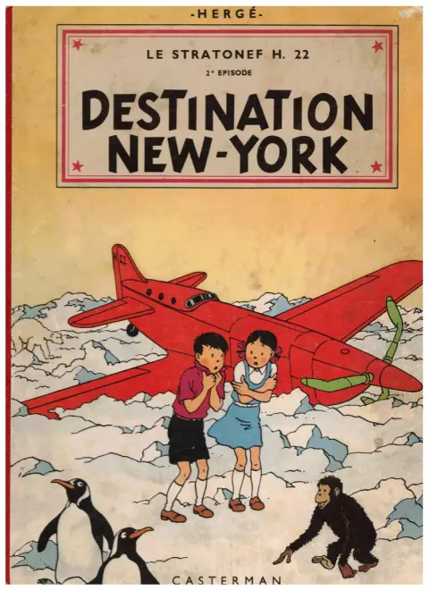 Couverture de l'album Les Aventures de Jo, Zette et Jocko Tome 2 Destination New-York