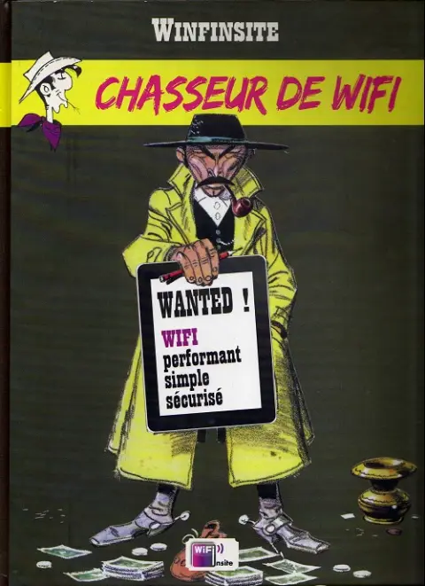 Couverture de l'album Lucky Luke Tome 39 Chasseur de wifi