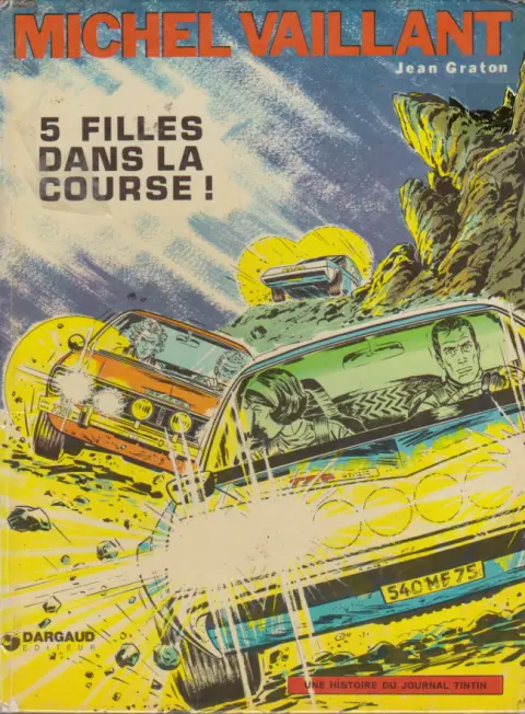 Couverture de l'album Michel Vaillant Tome 19 5 filles dans la course !