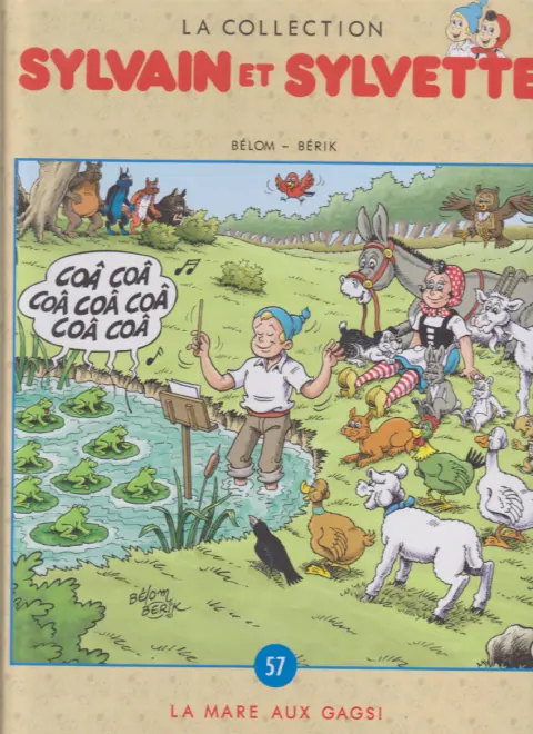 Sylvain et Sylvette Tome 57 La mare aux gags !